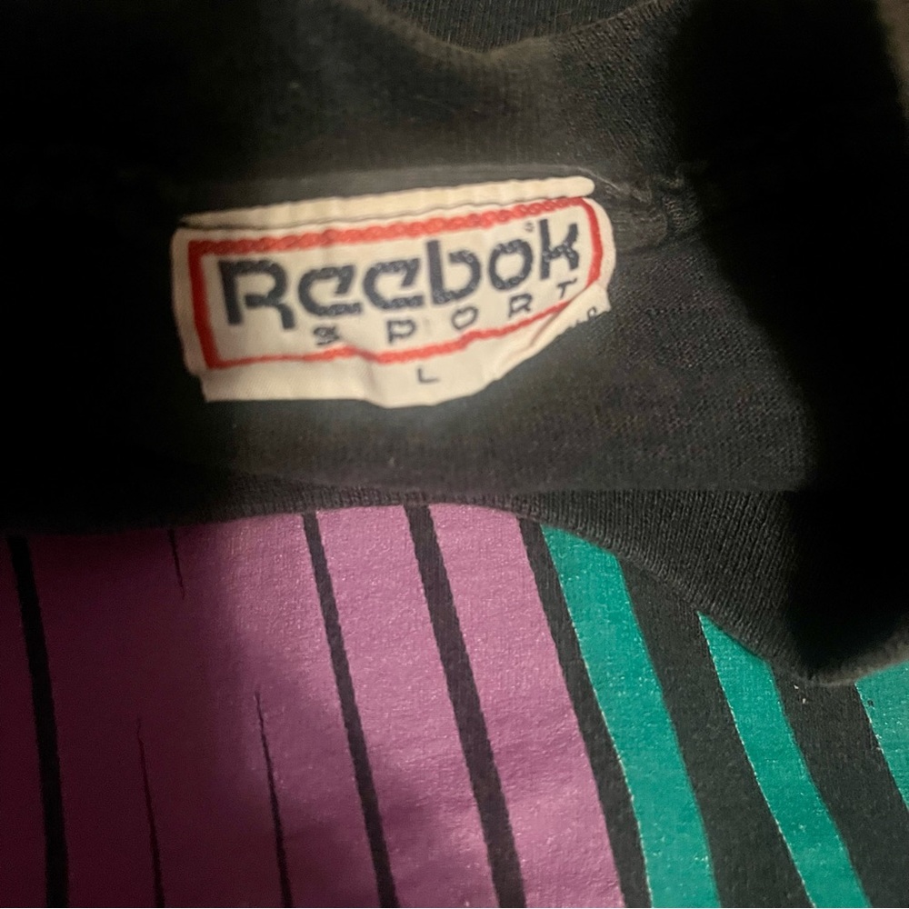 Vintage Reebok T shirt. Pump it up. 80s/90s large - Picture 4 of 5